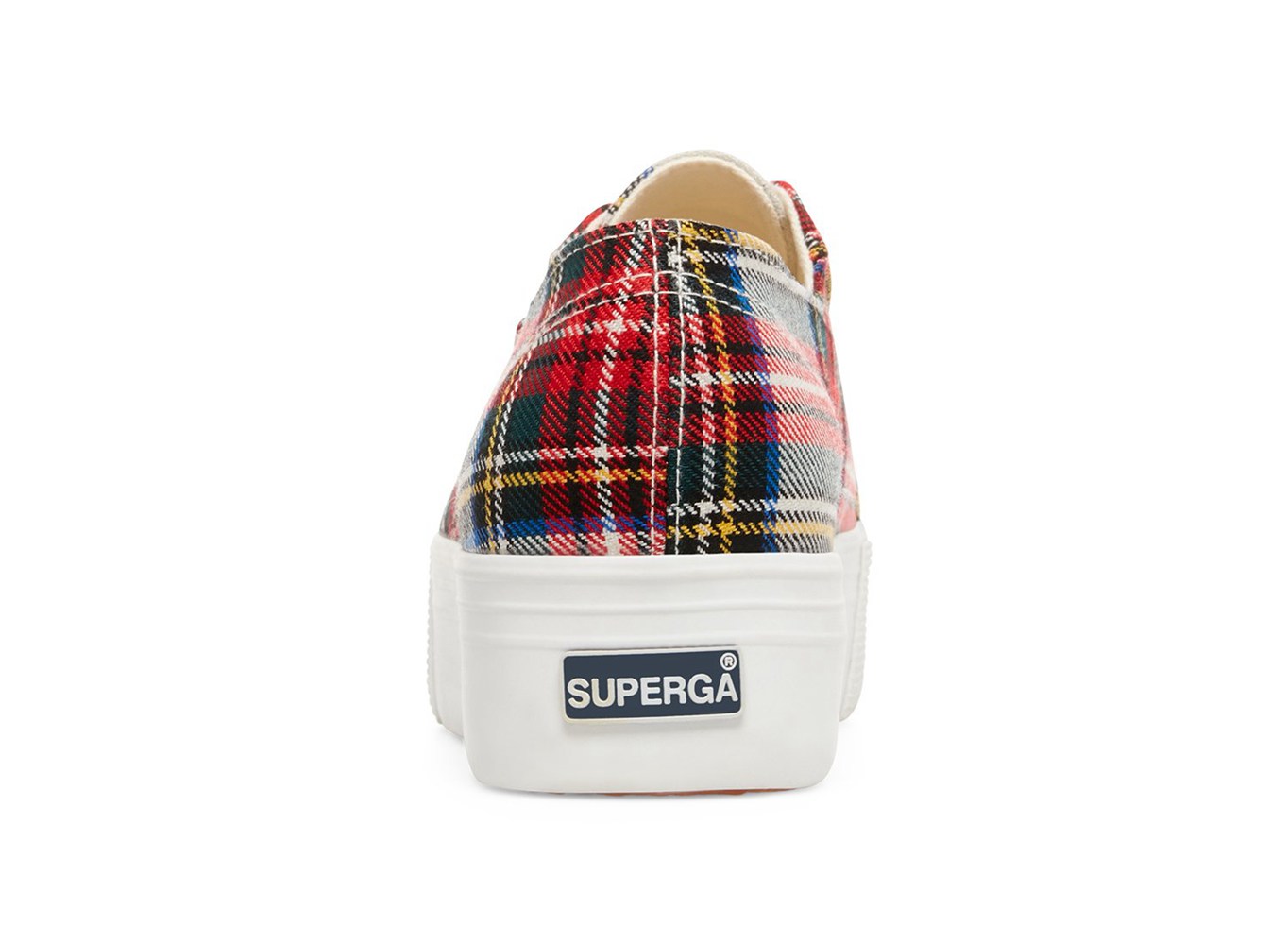 Superga Multicolor Platform Womens - 2790 Tartanw - 970DIUAXV